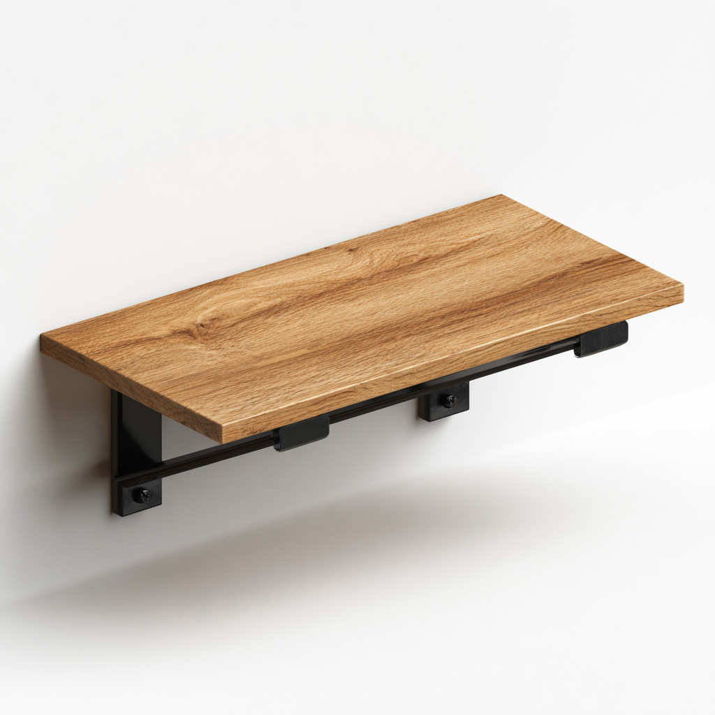 Movqi Clamp-On Bedside Shelf Tray